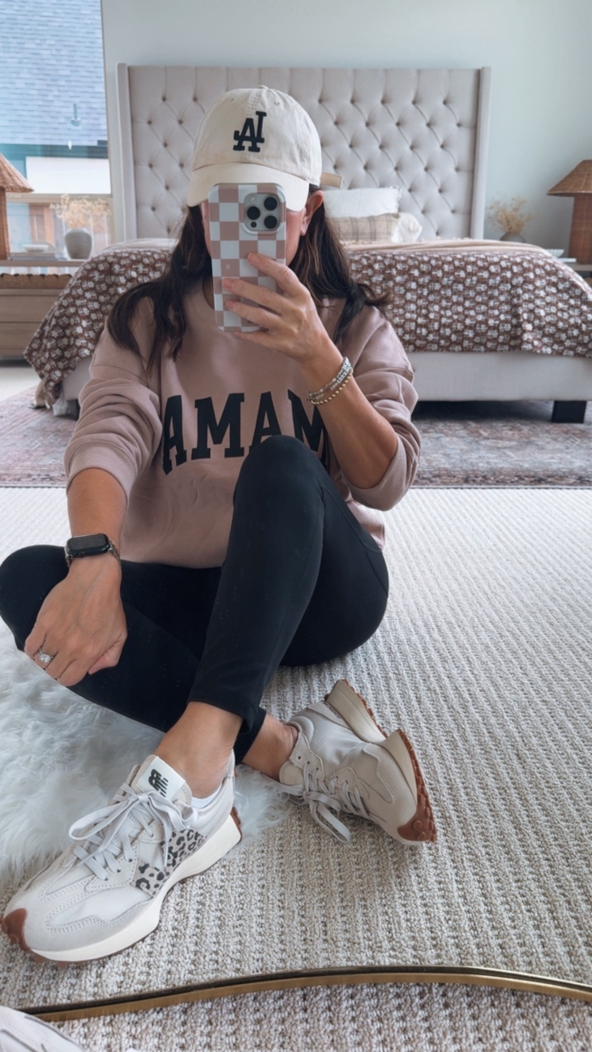 Affordable fall athleisure outfit for coffee runs, school drop off, or a fall stroll. These sneakers are perfect for fall and high sell out risk.  My favorite leggings with this mama sweatshirt are perfect combo.

Fall outfit, casual outfit, must have sneakers, viral sneakers for fall, fall sneaker staple, animal print sneakers, comfy sneakers, travel sneakers, mom outfit, casual outfit, trendy sneakers, new balance sneakers, 

 

#LTKStyleTip #LTKPetite #LTKShoeCrush