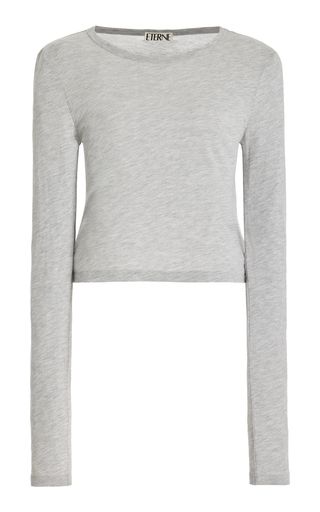 ÉterneLong Sleeve Cotton Modal Top$115Color—GreySize GuideFits true to size, our fit specialis... | Moda Operandi (Global)