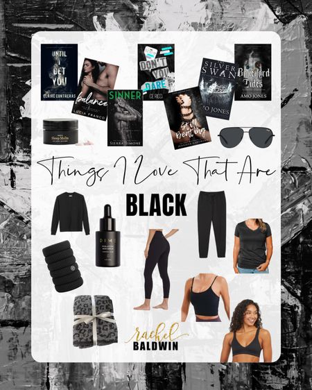 ‼️New series alert‼️ 

Introducing - things I love that are 🖤BLACK🖤, including my fav Amazon workout gear, sunnies, and steamy reads with 🙌 cover art!

#LTKsalealert #LTKbeauty #LTKfit