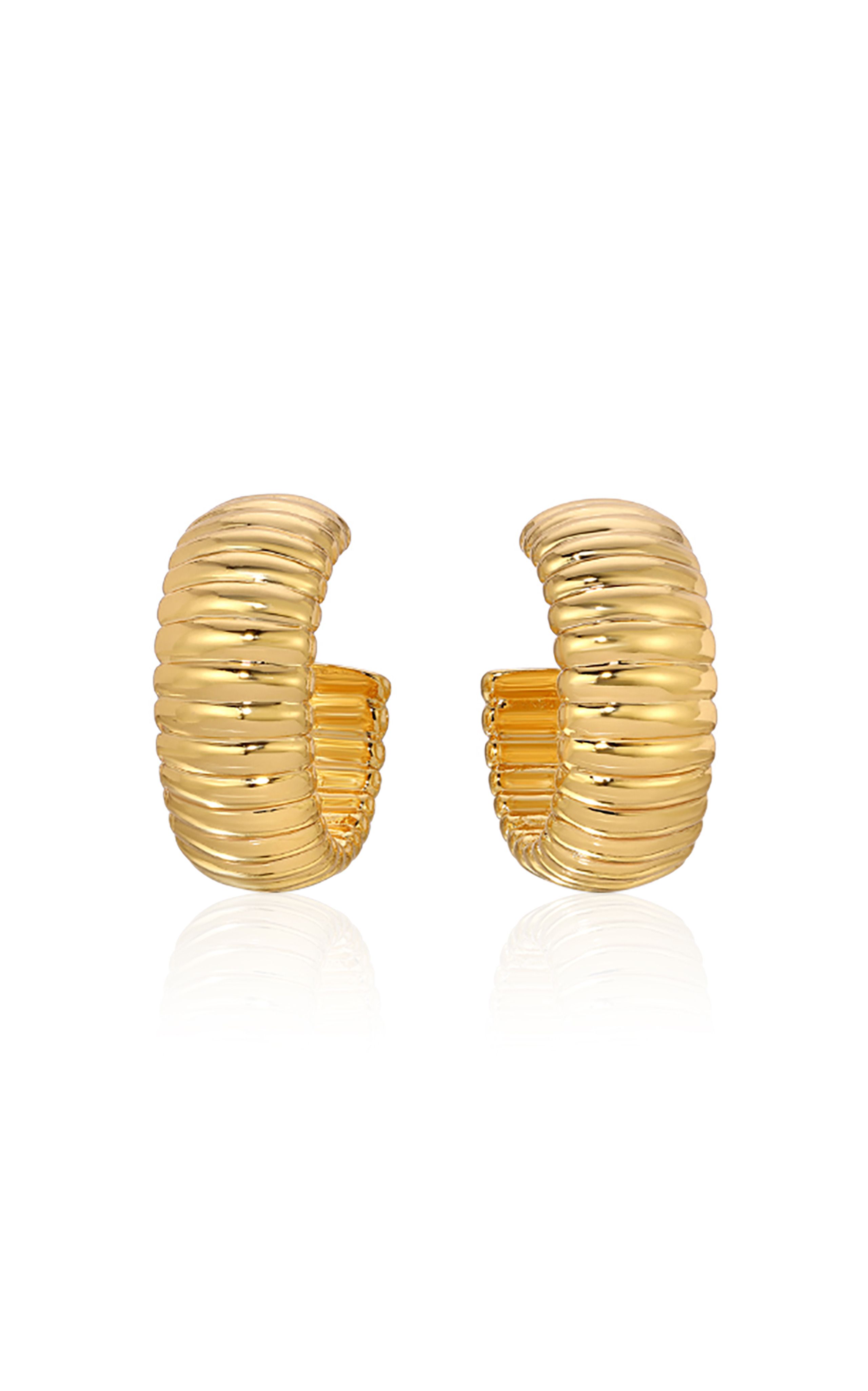 Haze Gold-Plated Earrings | Moda Operandi (Global)