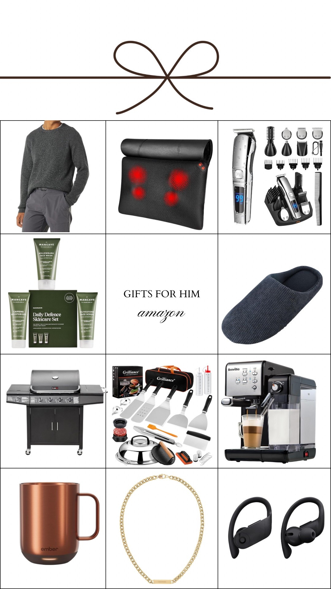 Gift guide for him from amazon 

#LTKwinter #LTKgiftguide #LTKmens