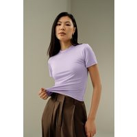 LILYSILK Silk Tops for Women | Lilac 100% Grade 6A Silk | Drape Well Semi-Cropped Tops L | LilySilk