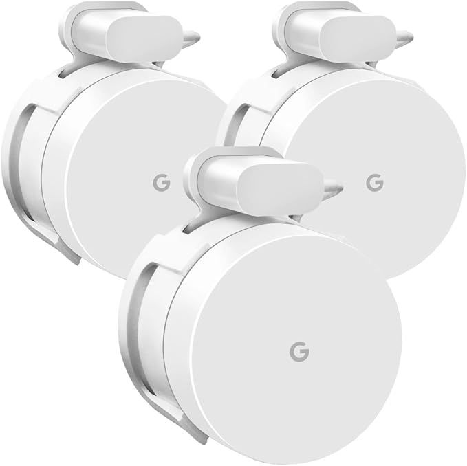 Google WiFi Wall Mount 3 Pack, WiFi Accessories for Google Mesh WiFi System and Google WiFi Route... | Amazon (US)