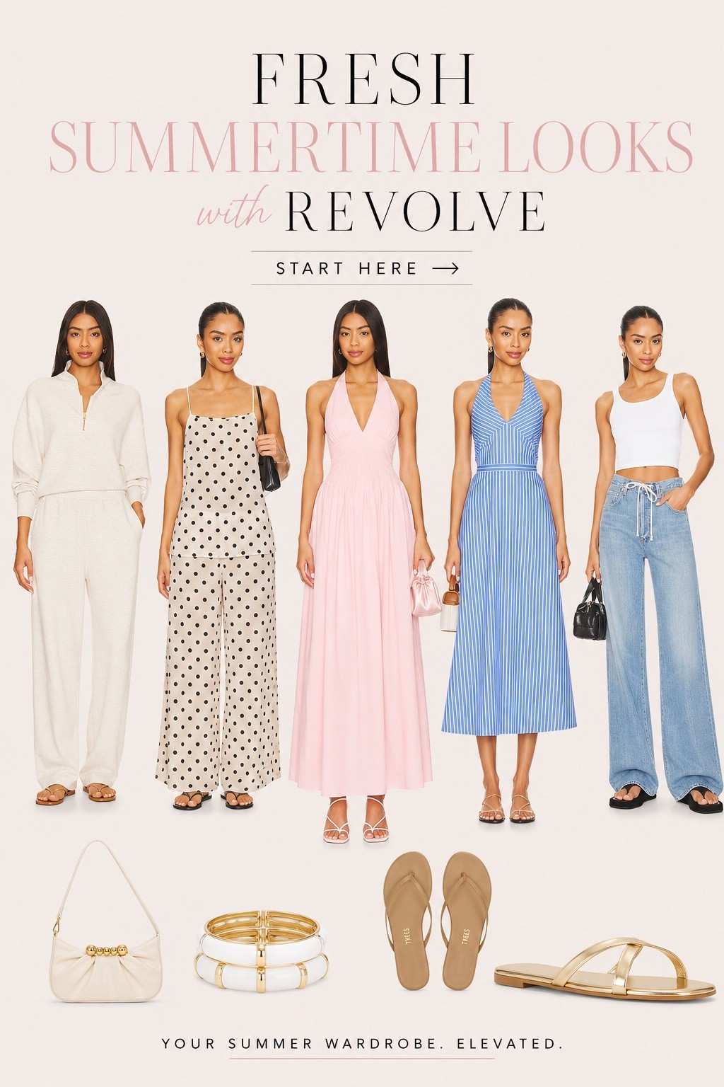 Fresh summer finds never looked better ☀️ From breezy dresses to fresh denim and the cutest sandals, your entire summer look starts here with Revolve ✨🤍 @Revolve

#LTKootd #LTKmomlife #LTKTravel