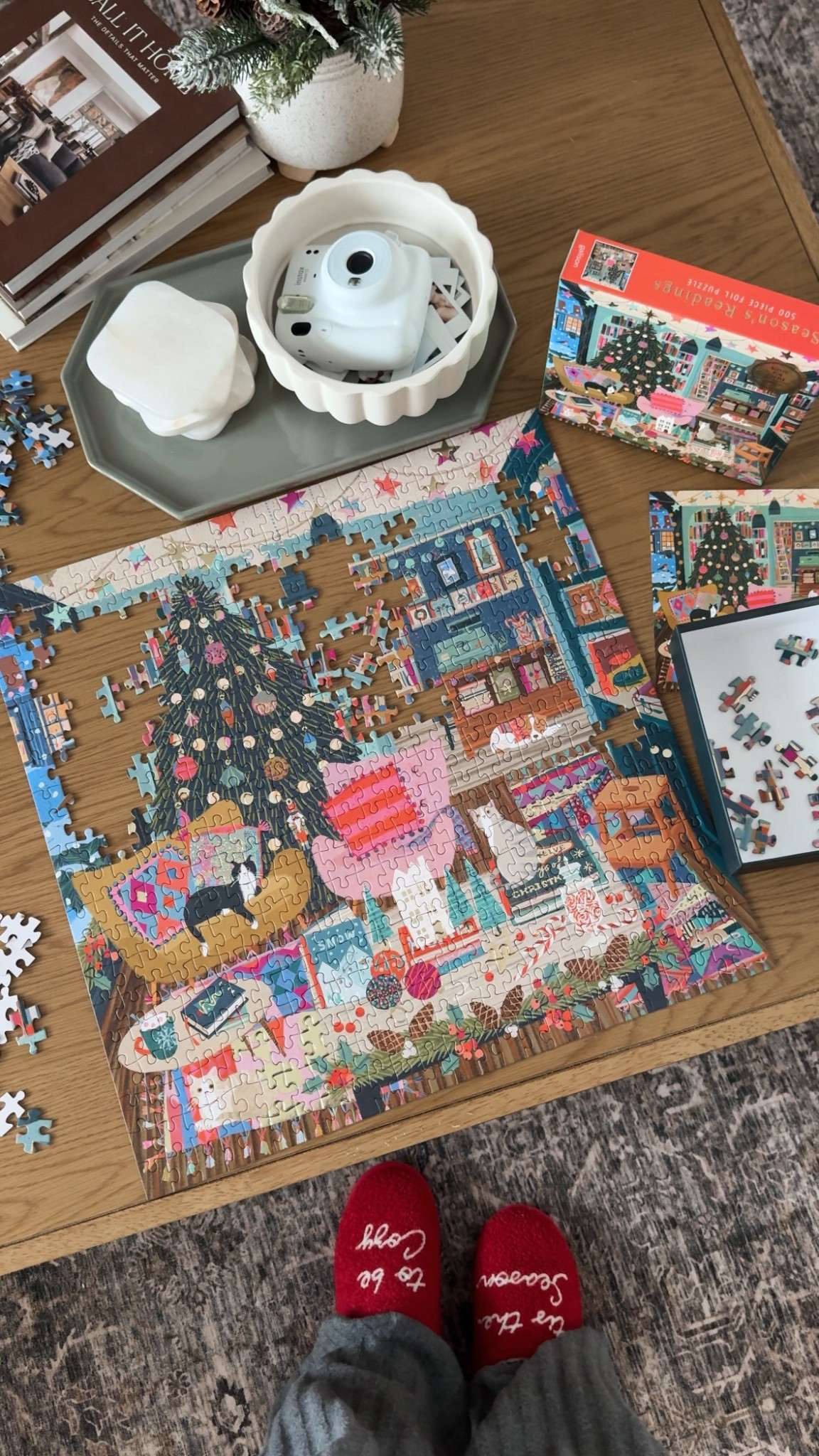 My latest hobby obsession! I love puzzles and this one is so cute and would make a great gift! Also linking my Christmas slippers!

Holiday gifts, christmas gifts, gift ideas, homebody gift, Christmas gift


#LTKHoliday