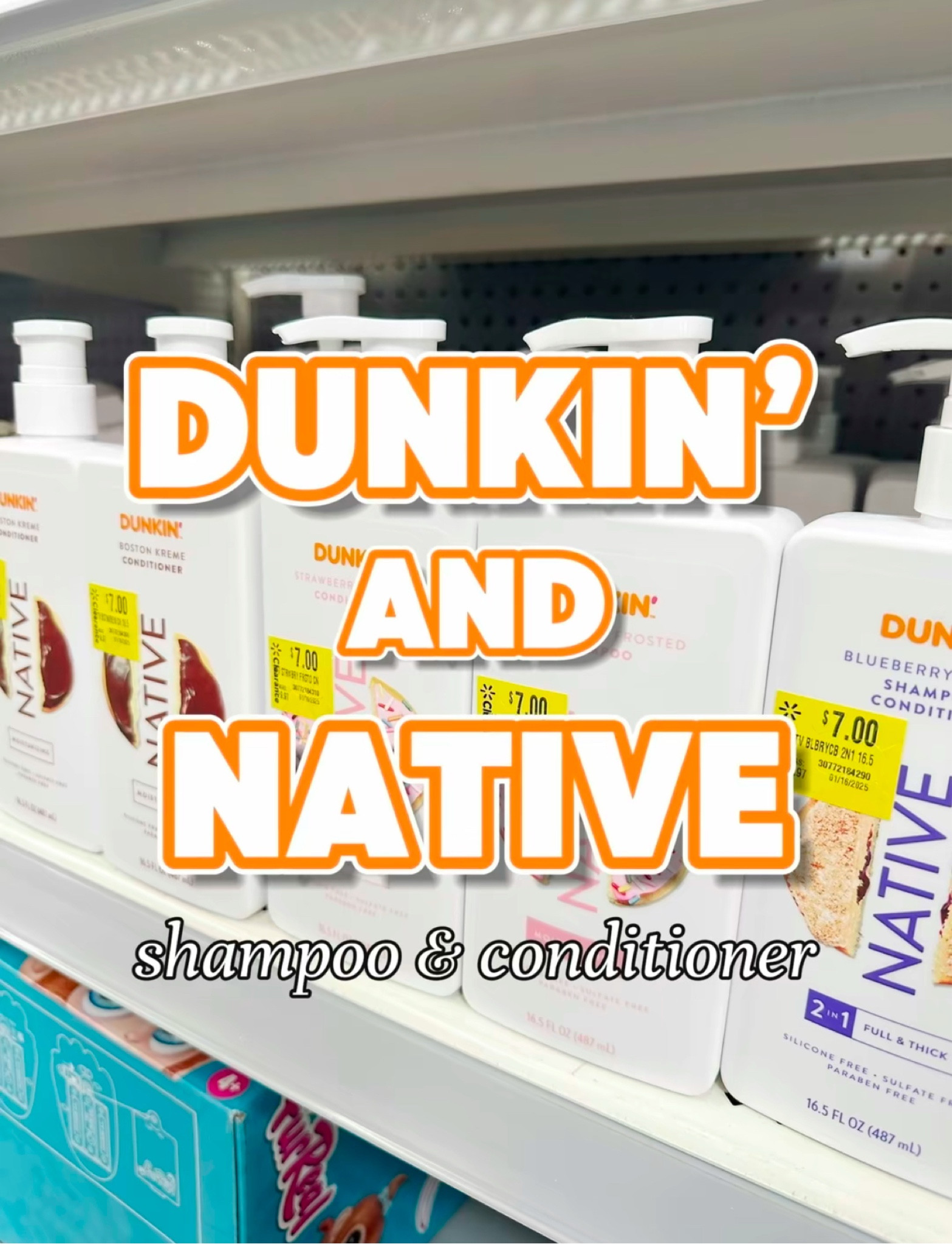 Dunkin’ Donuts and Native Collaboration Products: Shampoo, Conditioner, Body Wash, Deodorant - Trendy Hair Care & Body Care, Walmart Shopping Finds, Limited Time Product

#LTKSaleAlert #LTKHome