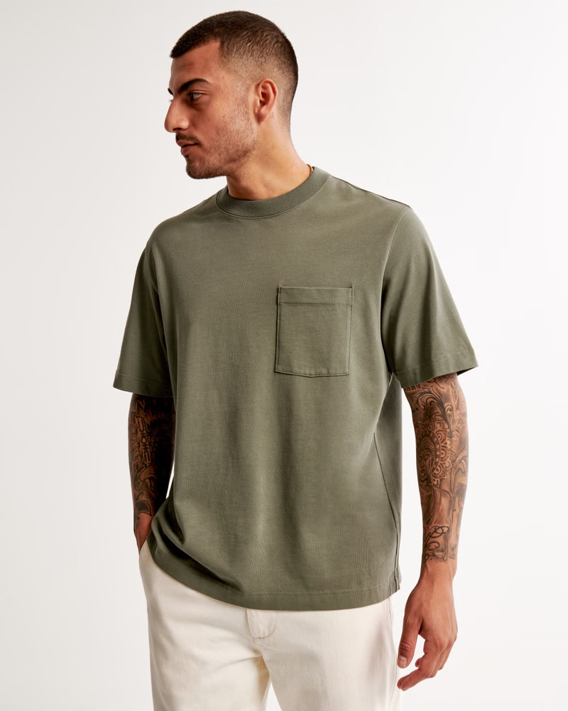 Premium Polished Tee | Abercrombie & Fitch (US)
