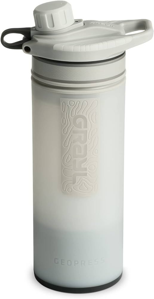 GRAYL GeoPress 24 oz Water Purifier Bottle - Filter for Hiking, Camping, Survival, Travel | Amazon (US)