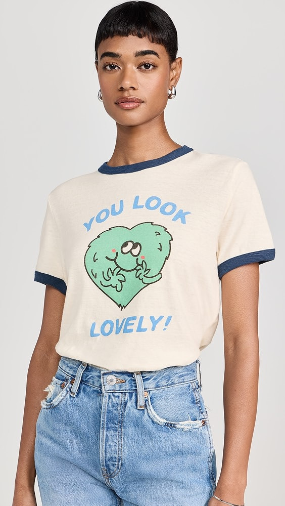 RE/DONE Lovely Ringer Tee | Shopbop | Shopbop