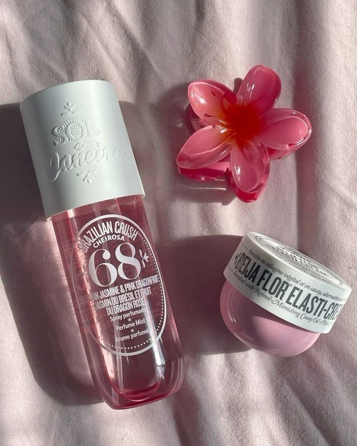 ✨ Pink perfection ✨I’ve officially entered my soft girl era with this duo. The Sol de Janeiro Brazilian Crush 68 has me smelling like a tropical daydream (think pink dragonfruit + jasmine = heaven), and the Beija Flor Elasti-Cream makes my skin feel like silk. Together? An instant confidence boost in a bottle and a jar.If you love something flirty, fruity, and fresh—this scent combo is a must. 💕

#LTKcanada #LTKgiftguide #LTKbeauty