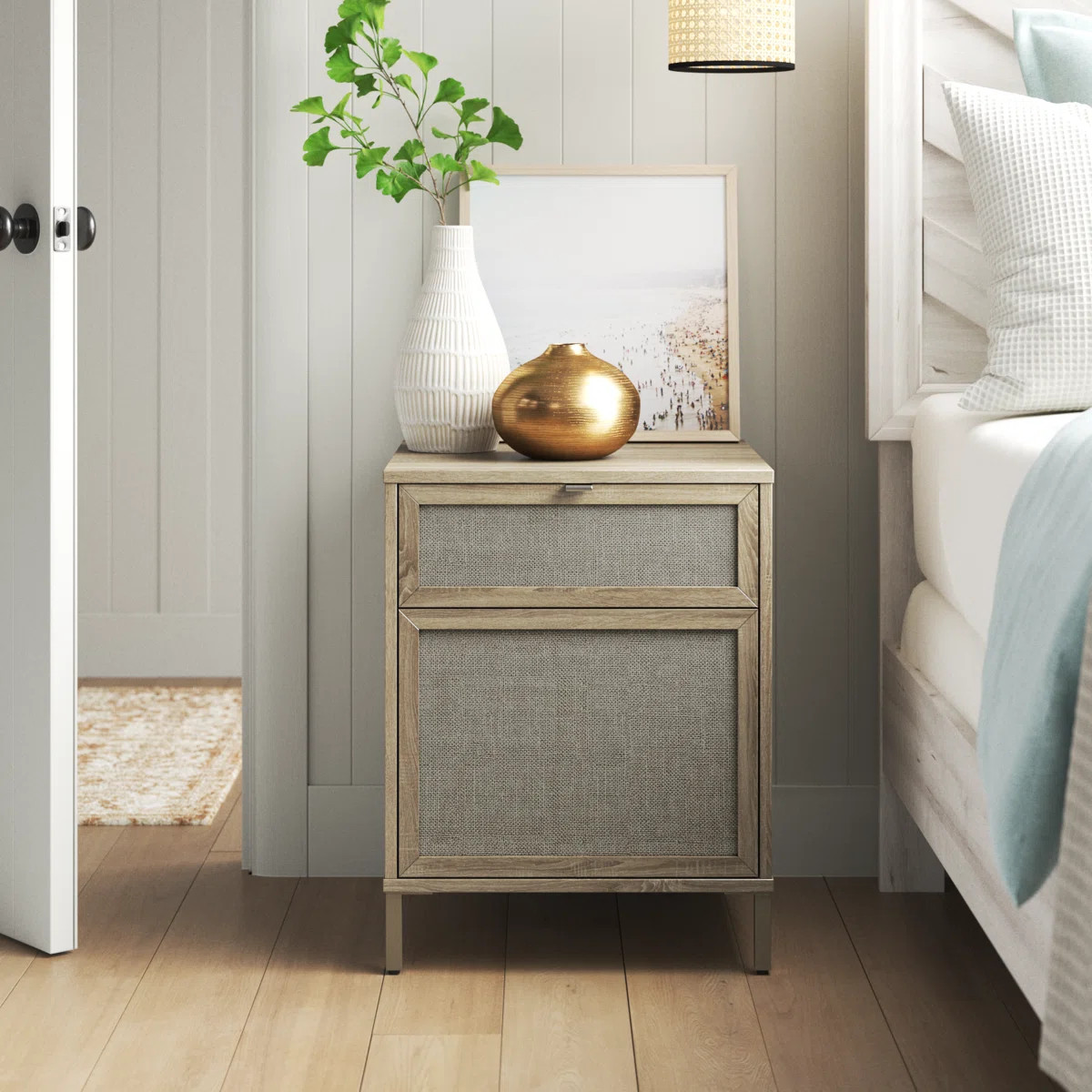 Portman 19.5'' W Nightstand | Wayfair North America