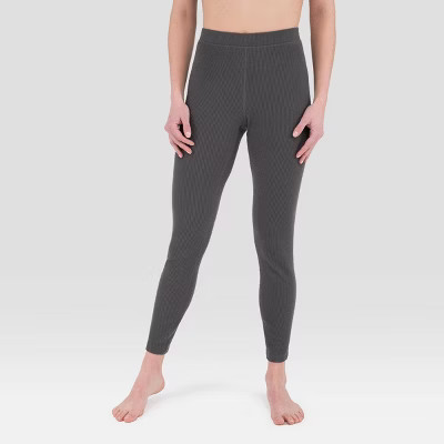 Wander by Hottotties Women's Plush Ribbed Thermal Leggings | Target