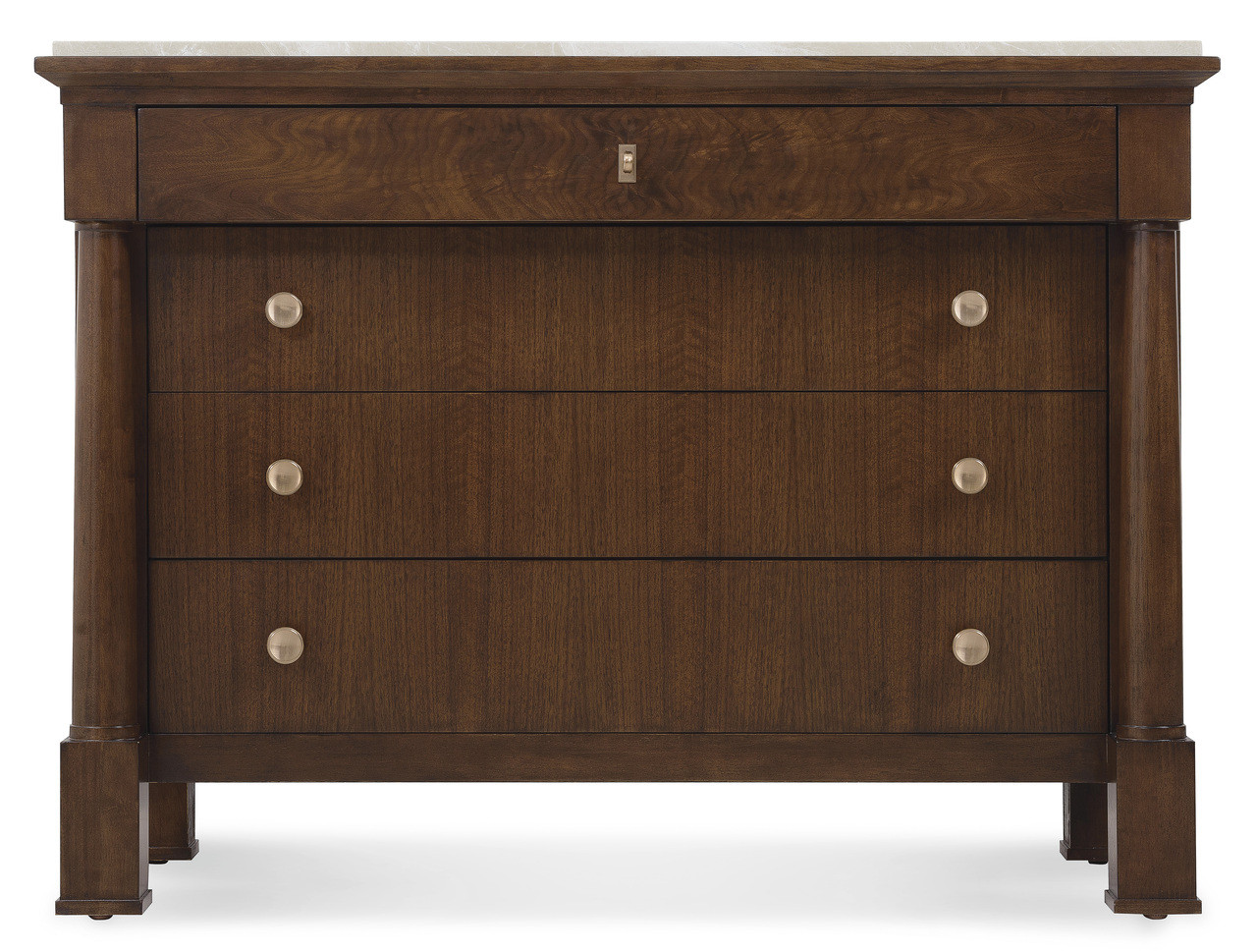 Archives Four-Drawer Chest In Dark Wood | 1stopbedrooms