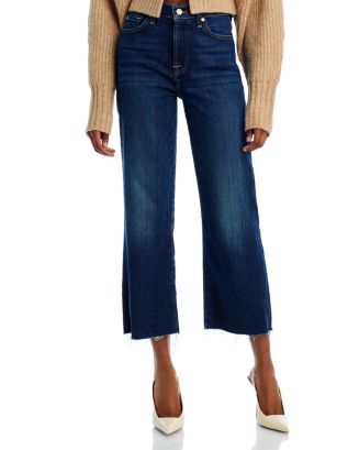 Alexa High Rise Cropped Wide Leg Jeans in Diane | Bloomingdale's (US)