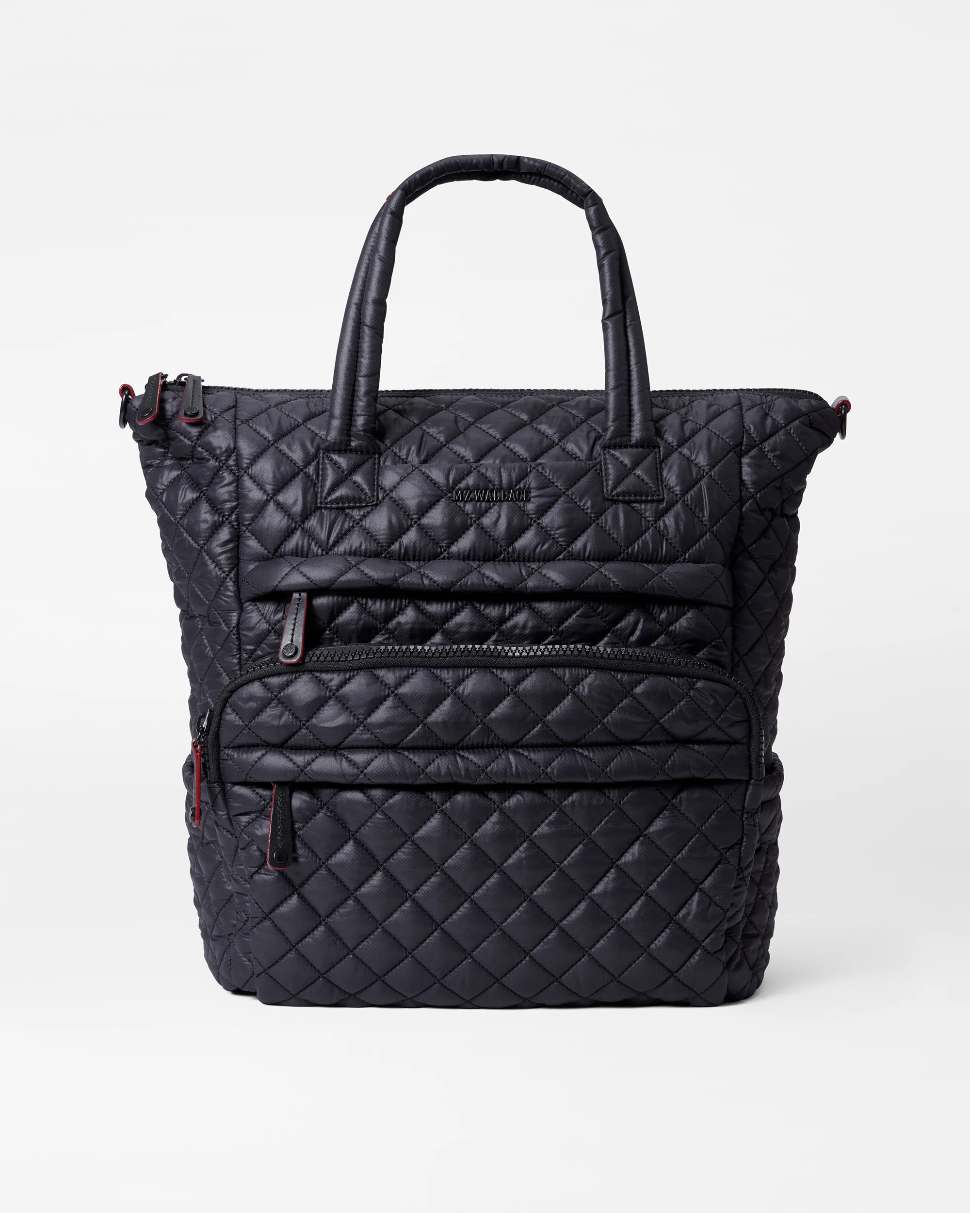 Black Metro Utility Backpack | MZ Wallace