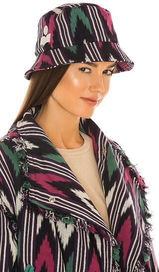 Haley Bucket Hat in Faded Night | Revolve Clothing (Global)