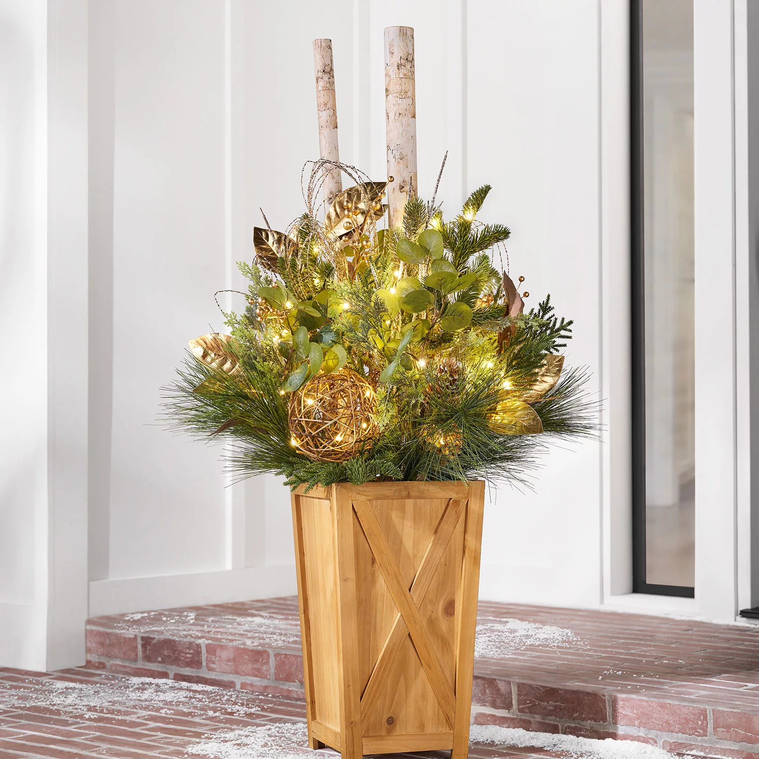 Member's Mark 48" Pre-Lit Decorative Topiary | Sam's Club