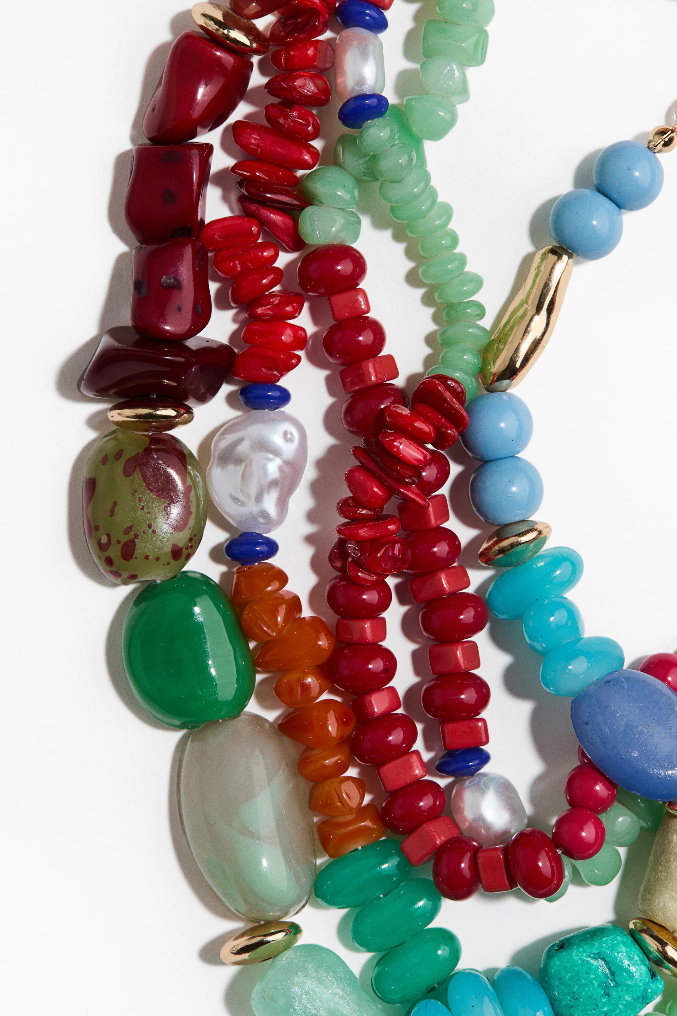 2-Pack Beaded Necklaces | H&M (US + CA)