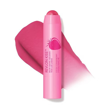 Revlon Kiss Lip Balm with SPF 025 Fresh Strawberry - 0.09oz: Moisturizing, Paraben-Free, Sulfate-Free, Aluminum-Free | Target