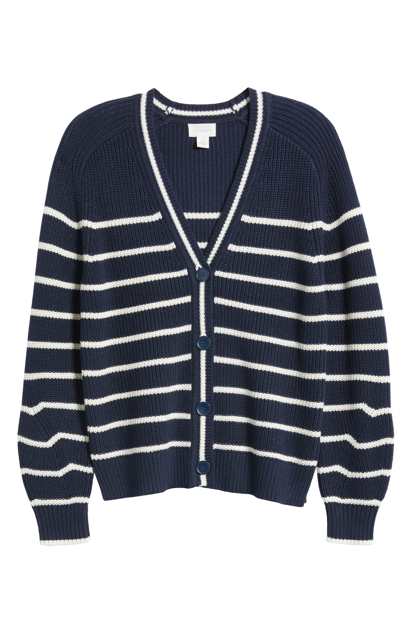 Caslon® Shaker Stitch Short Cardigan | Nordstrom | Nordstrom