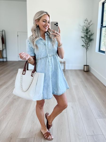 Amazon spring dress on sale // love how this dress goes with everything and so easy to dress down 

#LTKSeasonal #LTKsalealert
