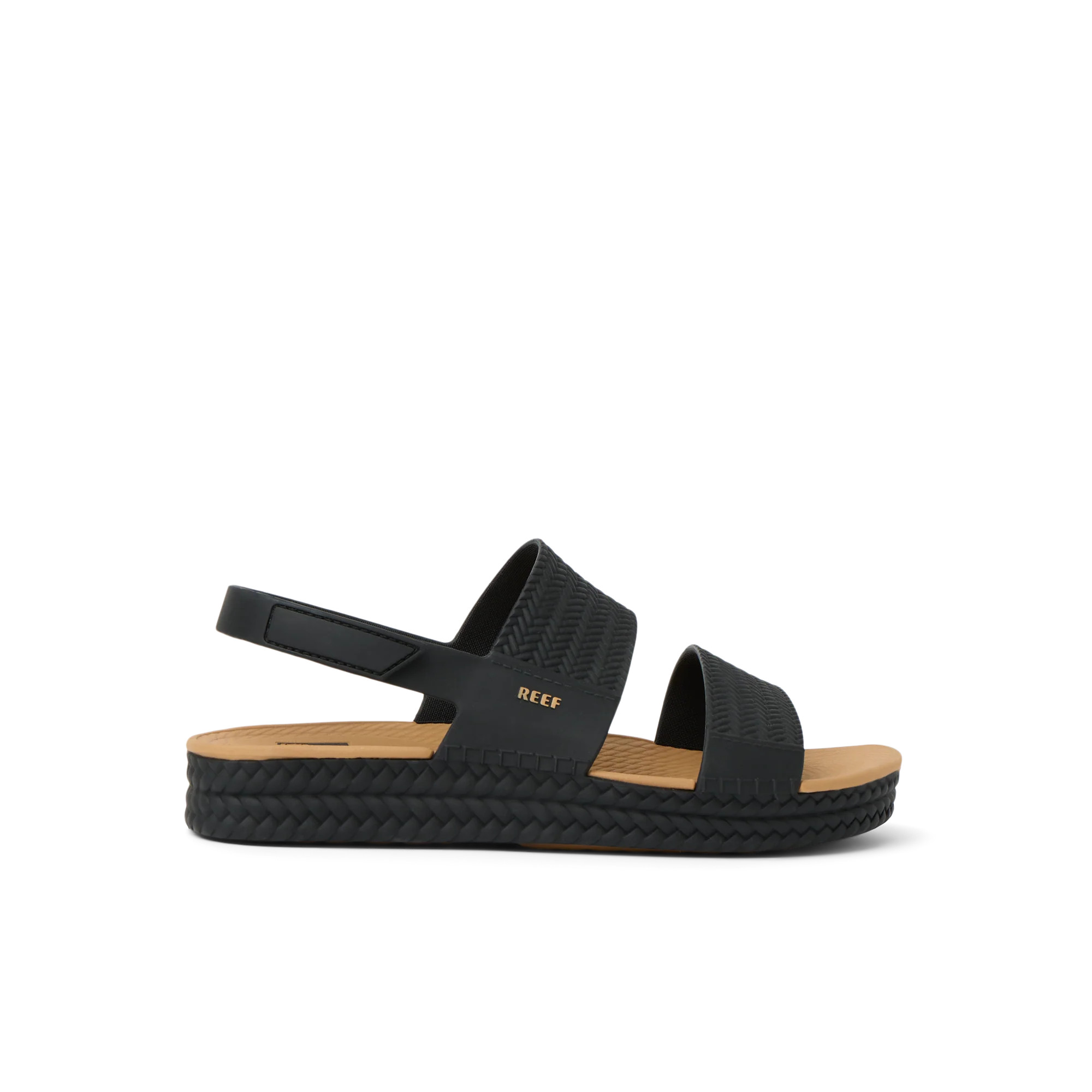 Women's Reef Water Vista Sandals in Black/Tan | REEF® | REEF