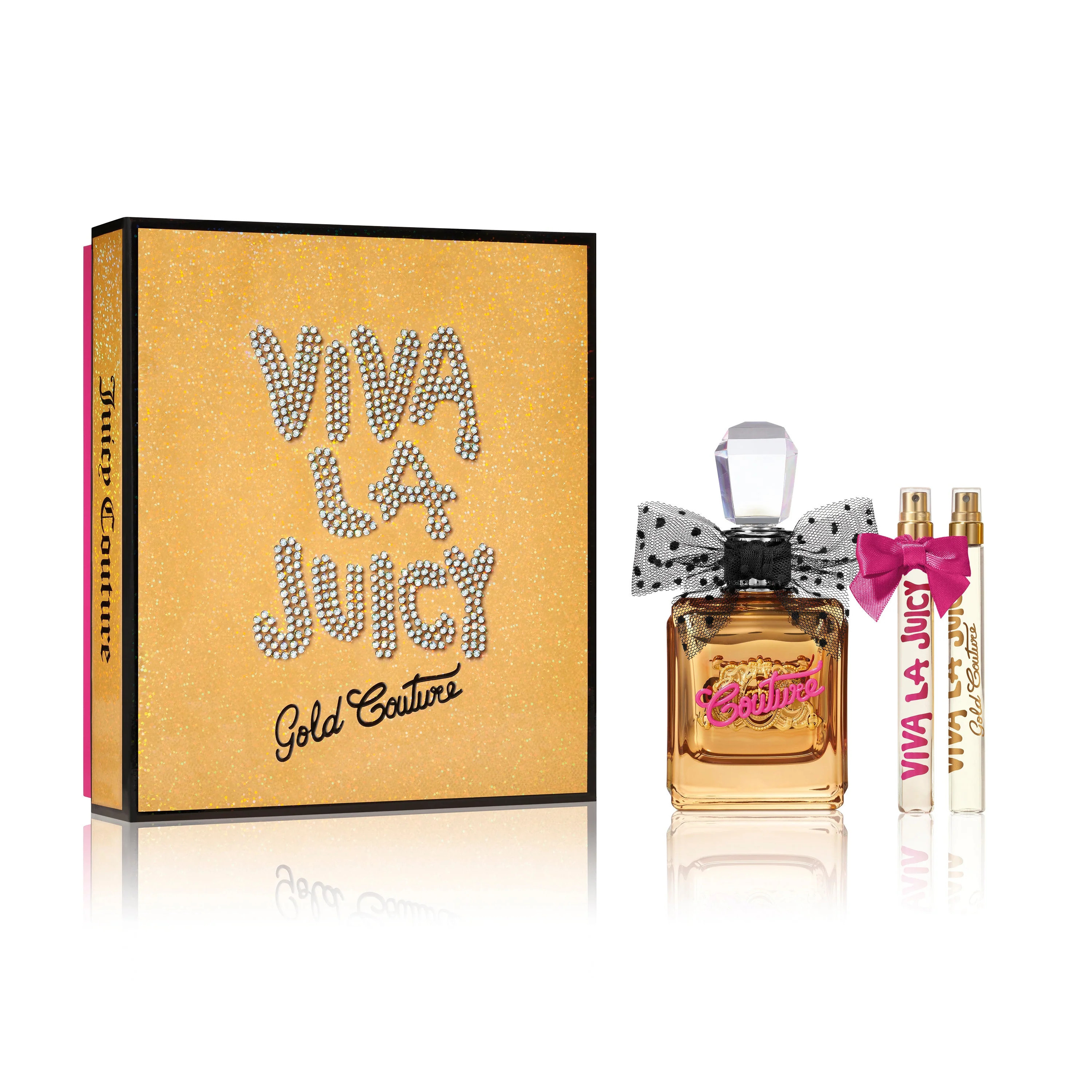 Viva La Juicy Gold Couture 3 Piece Holiday Gift Set | Juicy Couture