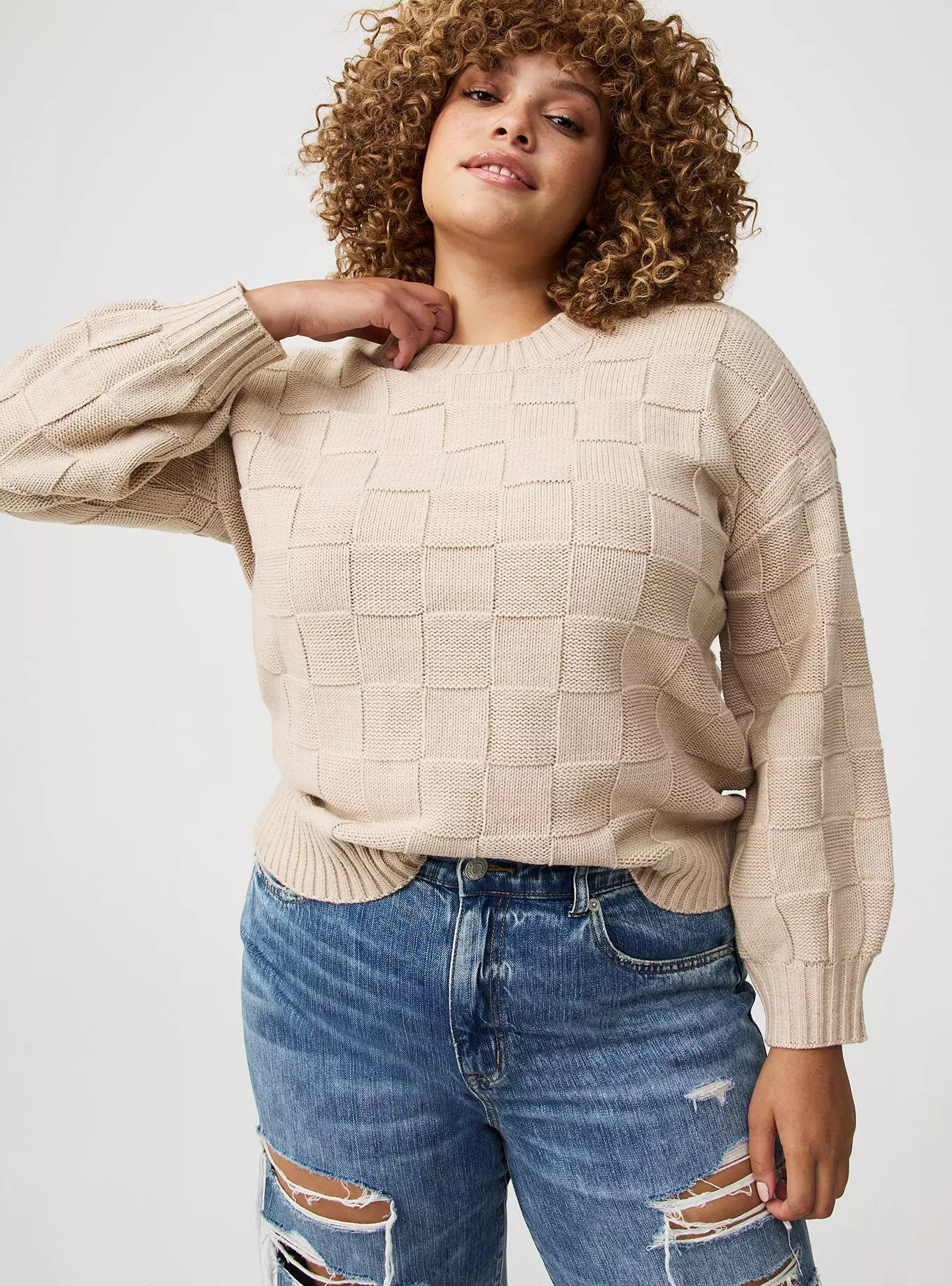 Drop Shoulder Pullover Sweater | Torrid (US & Canada)