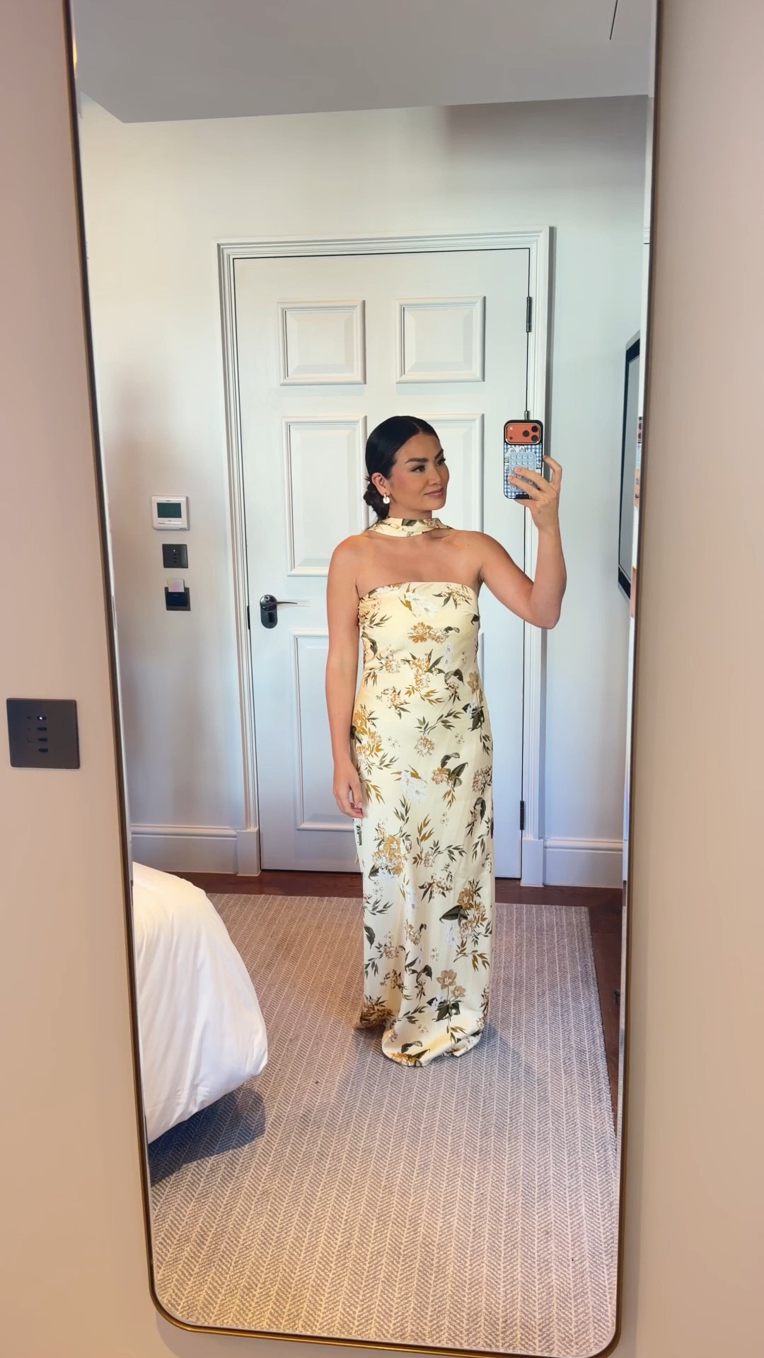 Scarf dress as a spring London wedding guest 🌼✨ love this floral print you can rewear since it’s so timeless

#LTKSeasonal #LTKWedding