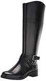 Bandolino Footwear Women's Jimani Wide Calf Knee High Boot, Black/Black, 6.5 | Amazon (US)