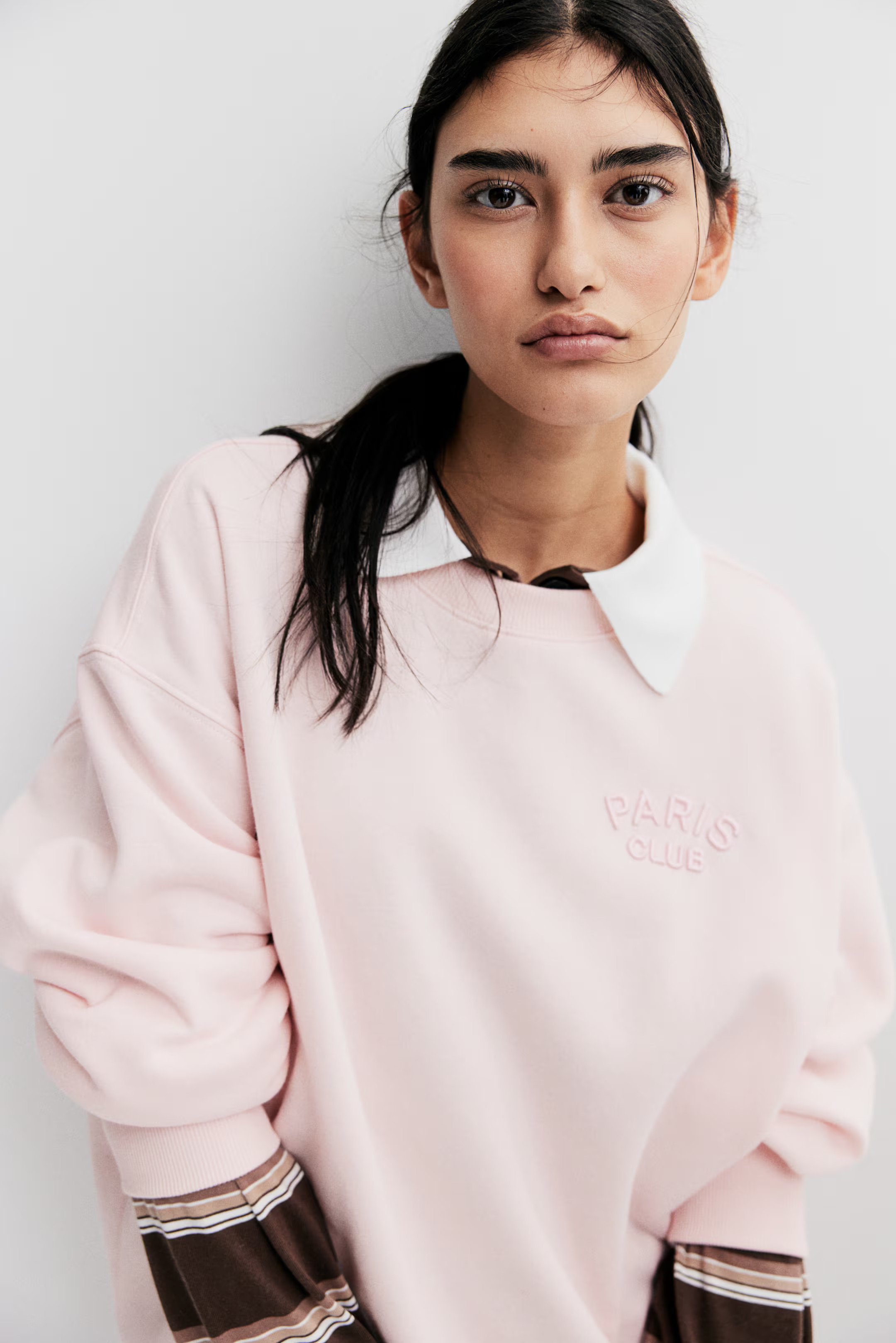Text-motif sweatshirt | H&M (UK, MY, IN, SG, PH, TW, HK)