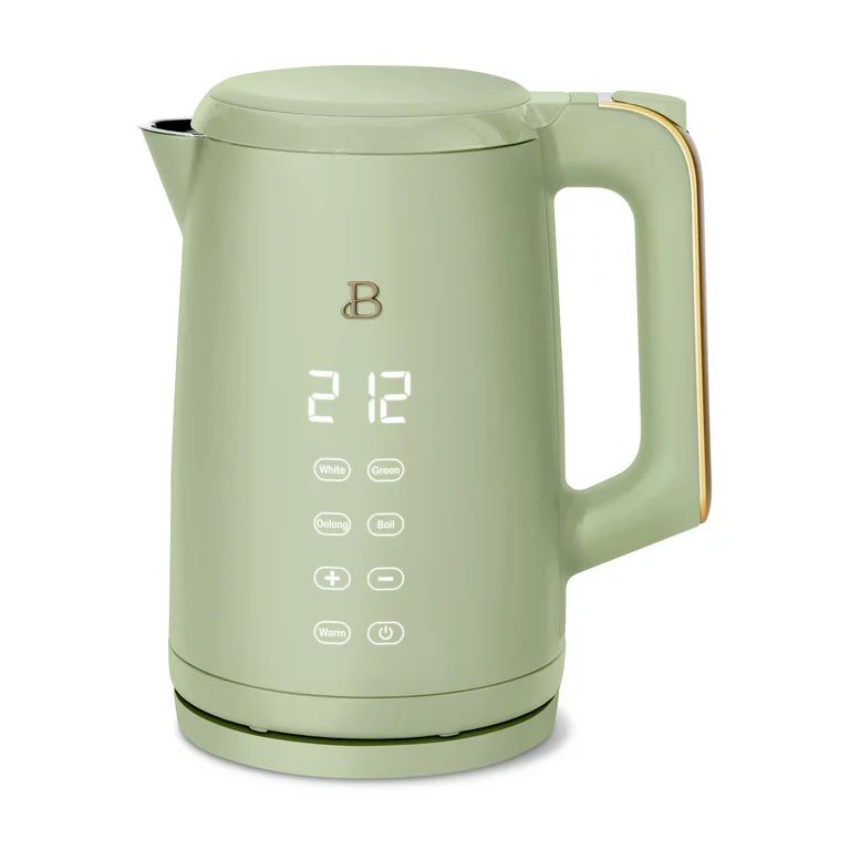 Beautiful 1.7-Liter Electric Kettle 1500 W with One-Touch Activation, Sage Green by Drew Barrymor... | Walmart (US)