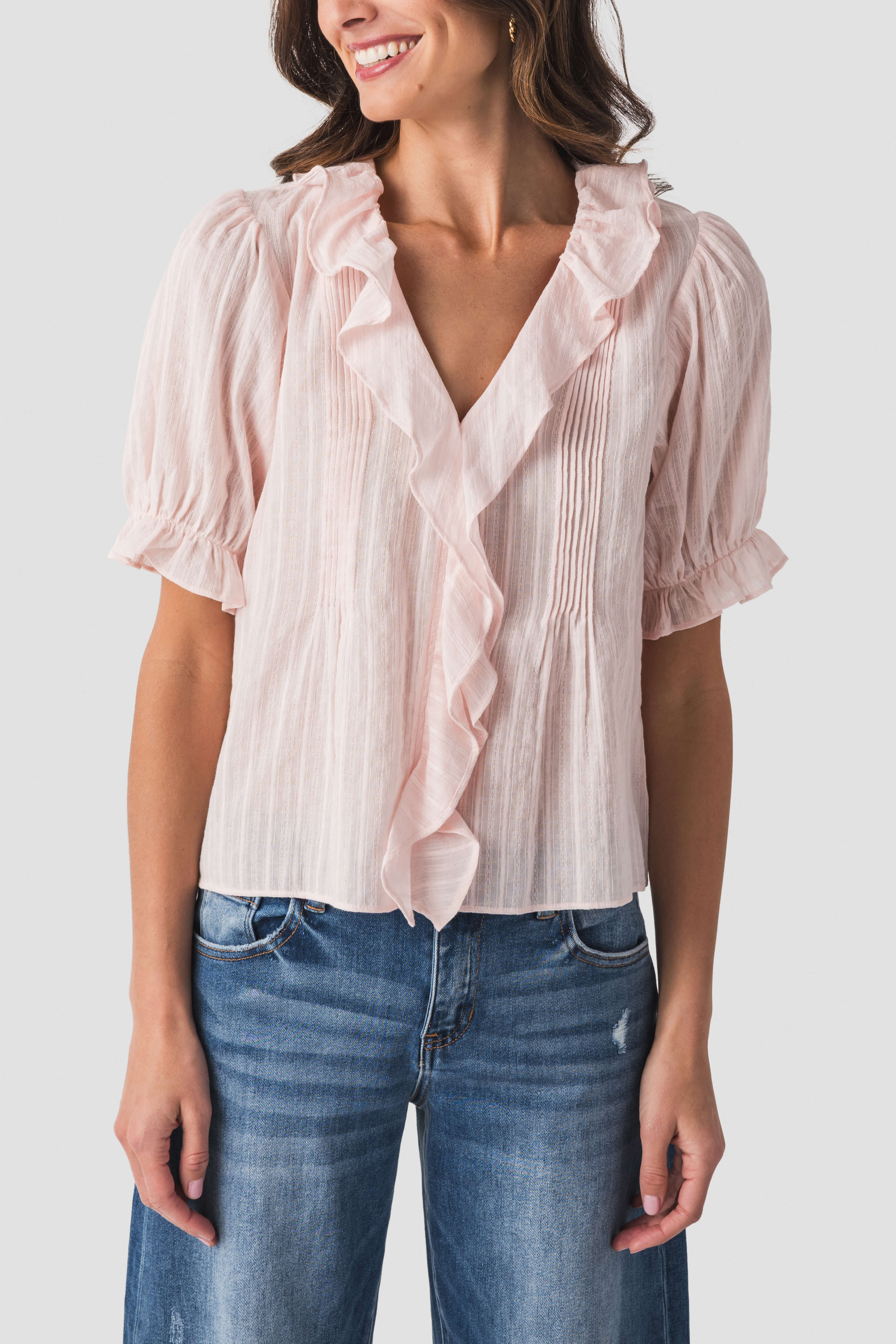 By Together Tempe Ruffle Top | Social Threads
