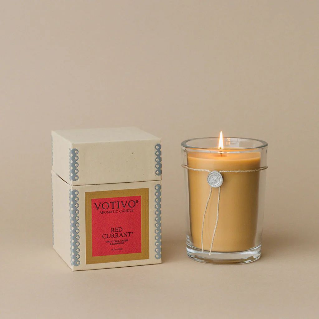 16.2oz Aromatic Candle-Red Currant | Votivo