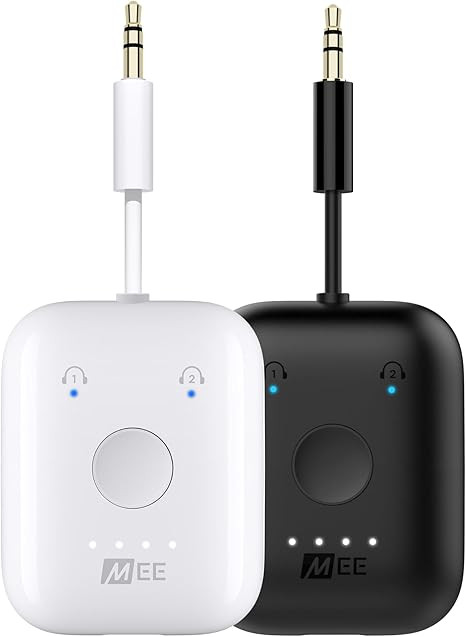 MEE audio Connect Air (2 PACK) in-Flight Bluetooth Wireless Audio Transmitter Adapter for up to 2... | Amazon (US)