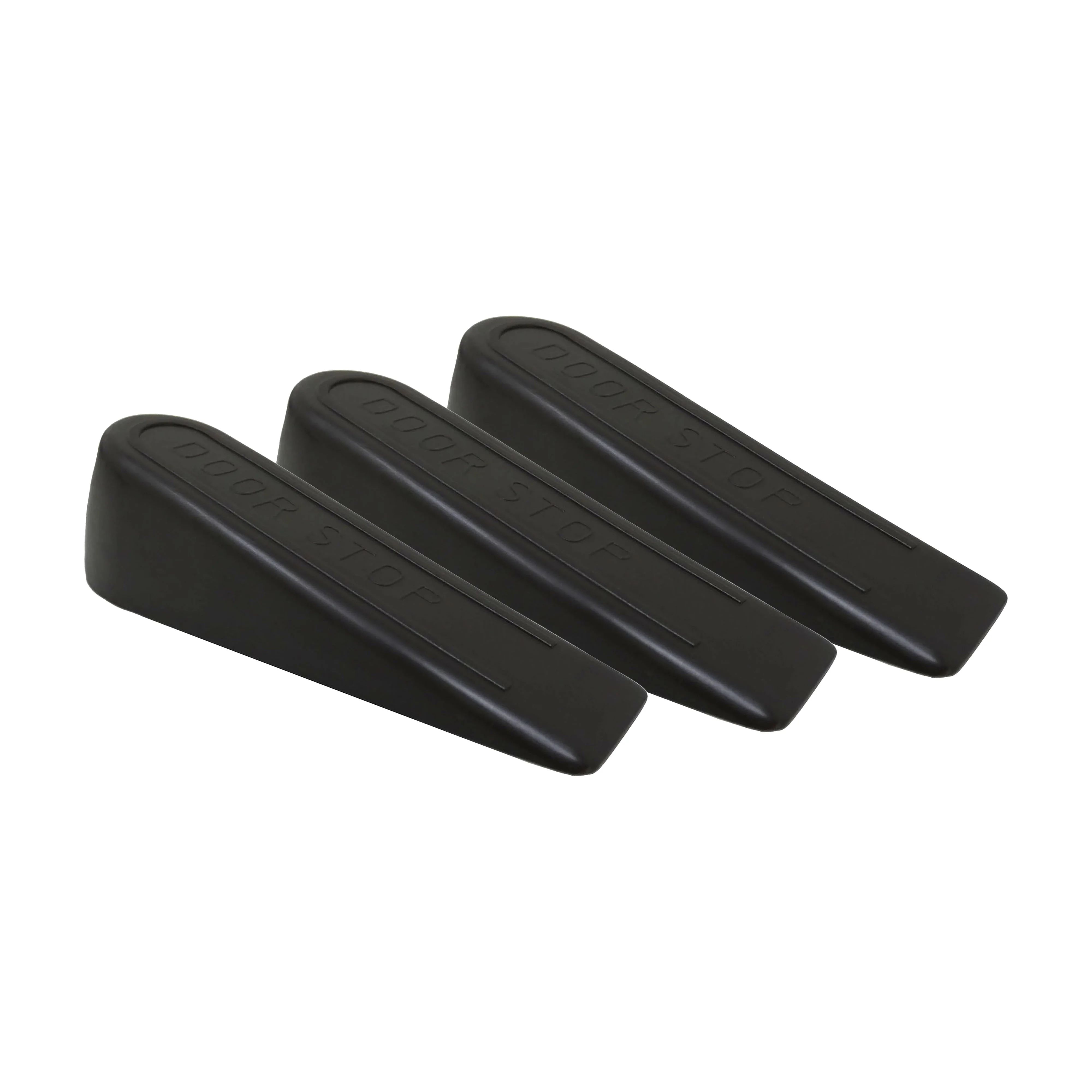 Super Sliders, Non-Marking Rubber Doorstops - 3 Pack.  Dimensions: 4 in x 1in x 1in | Walmart (US)