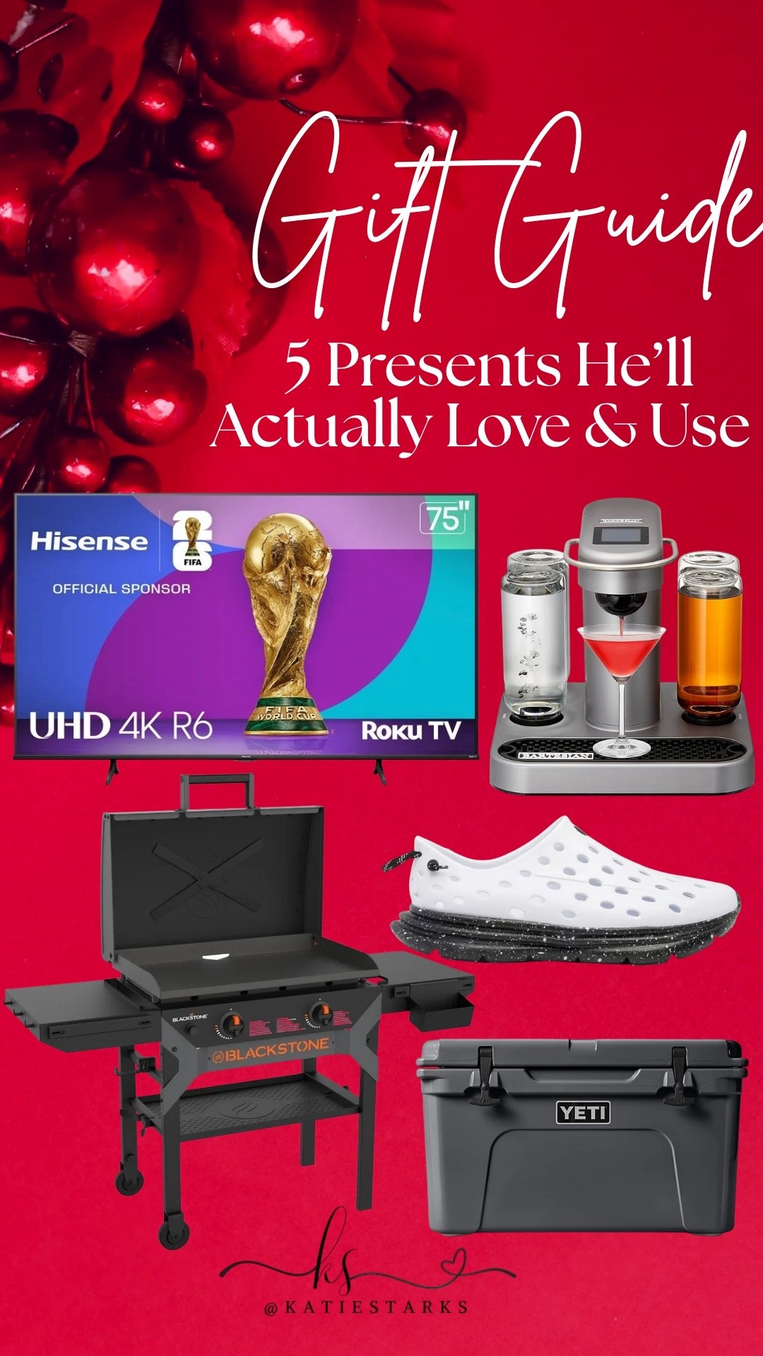 Gift guide for him! 5 presents that any man would love and actually use! 

#LTKOver40 #LTKGiftGuide #LTKHoliday