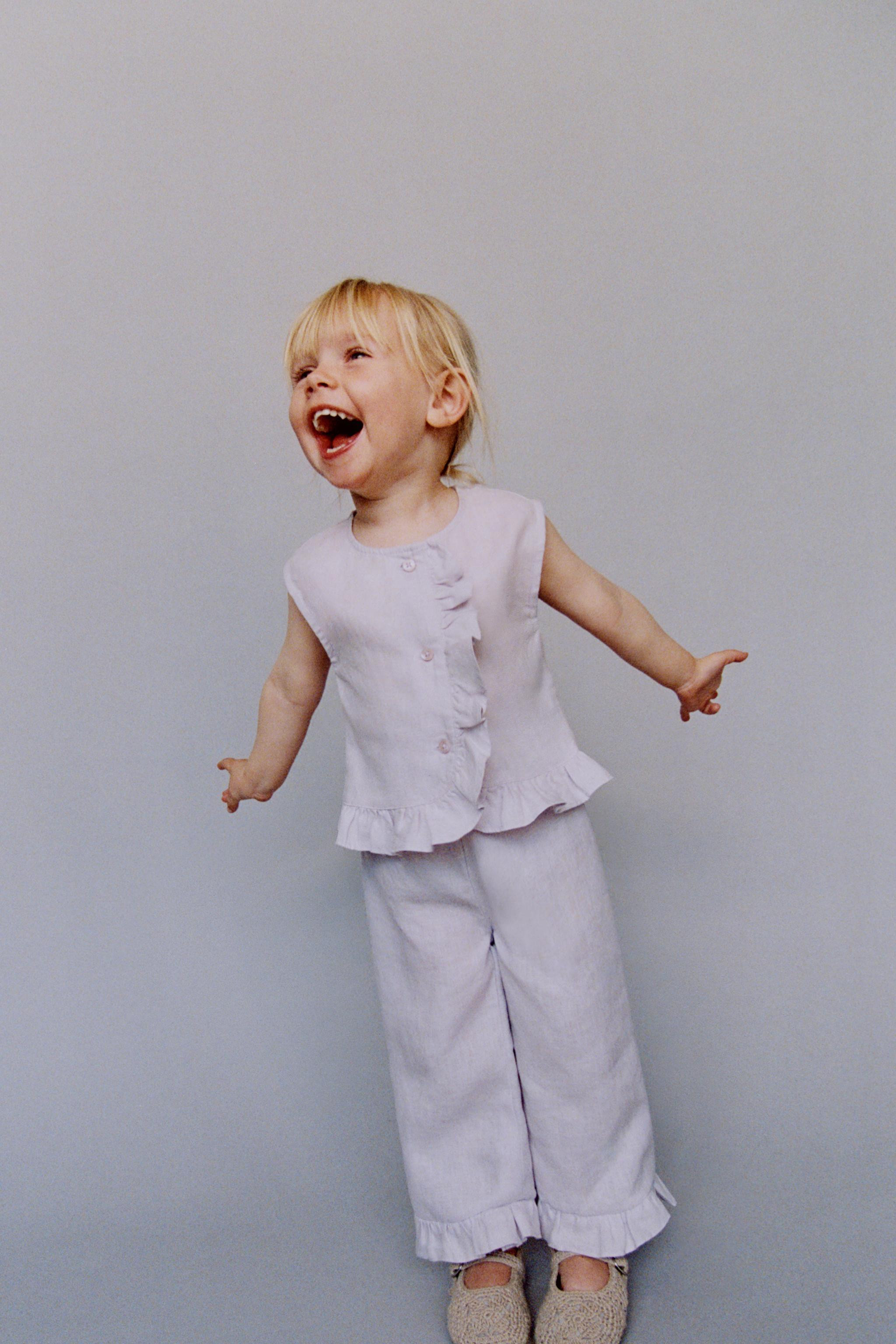 100% LINEN CULOTTES | Zara US