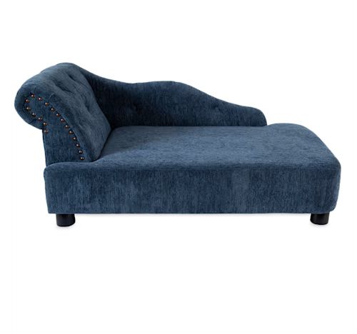 La-Z-Boy Chaise Pet Sofa, 40" L X 20" W X 18" H, Blue Solana | Petco