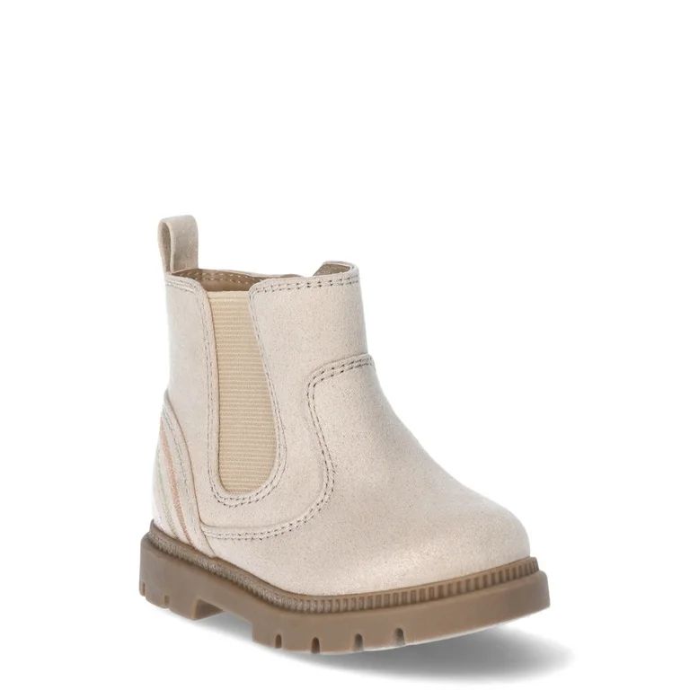 Wonder Nation Infant Girls’ Chelsea Boots | Walmart (US)