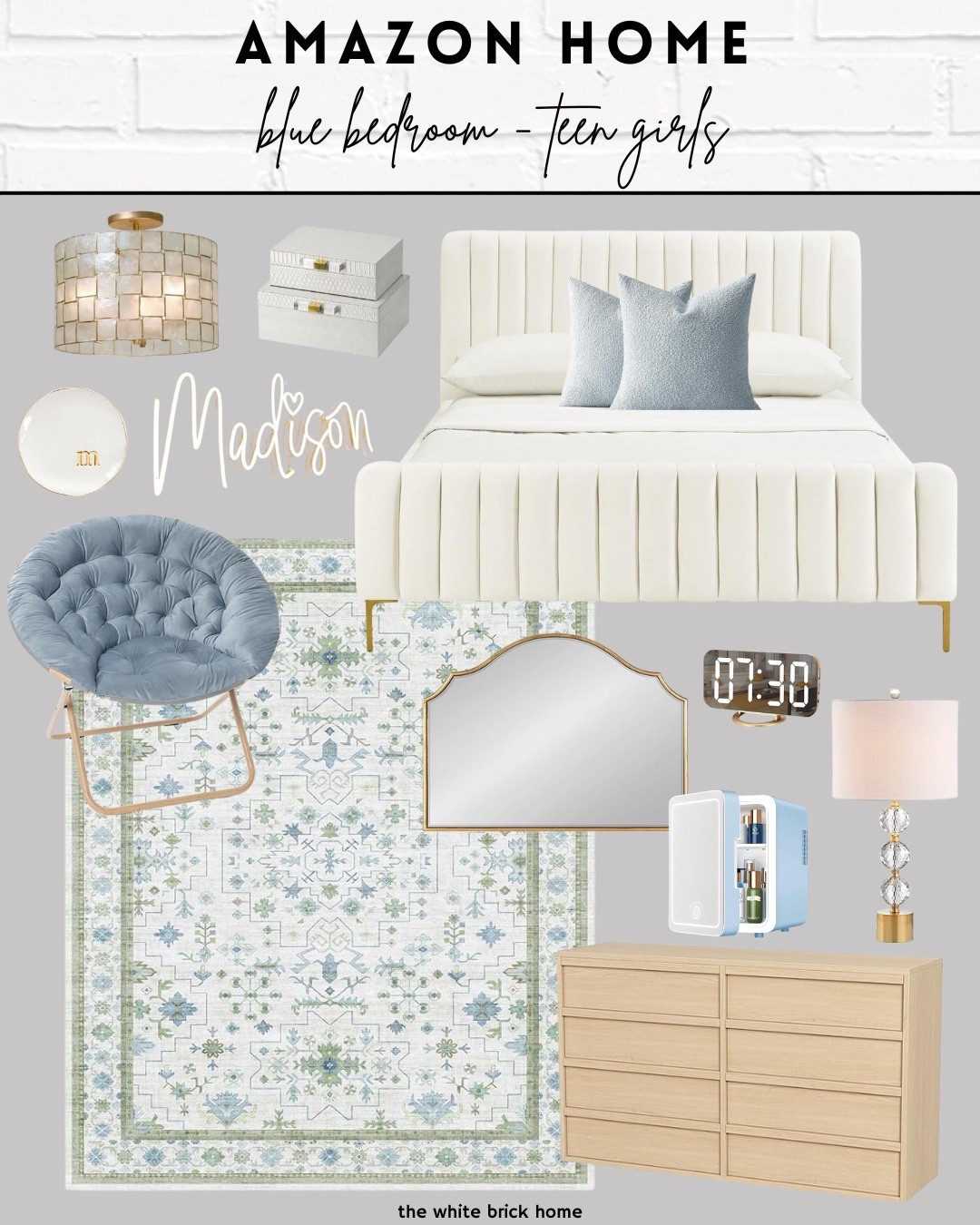 Amazon home finds for a teen bedroom that is full of fun decor while also functional! 

🖤🖤

Girls room, girls bedroom, kids room, teen girl, teen girl bedroom, teen bedroom, teen girls room, girls room bed, girls room rug, teen girl bedroom chair, teen girl dresser, girls room dresser, girls room lamp, girls room decor, girls room lighting, Capiz light fixture, girls room design, girls room mirror, girls room ideas, blue bedroom, girls room blue bedroom, Amazon, affordable bedroom for a girl 


#LTKHome #LTKKids #LTKFindsUnder100