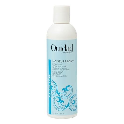 Ouidad Moisture Lock Leave In Conditioner for Curly Hair - 8.5 fl oz, Hydrating Curl Conditioner & Hair Detangler 2-in-1 Moisturizing Conditioner & Primer for Soft, Hydrated Hair, All Curl Types | Amazon (US)