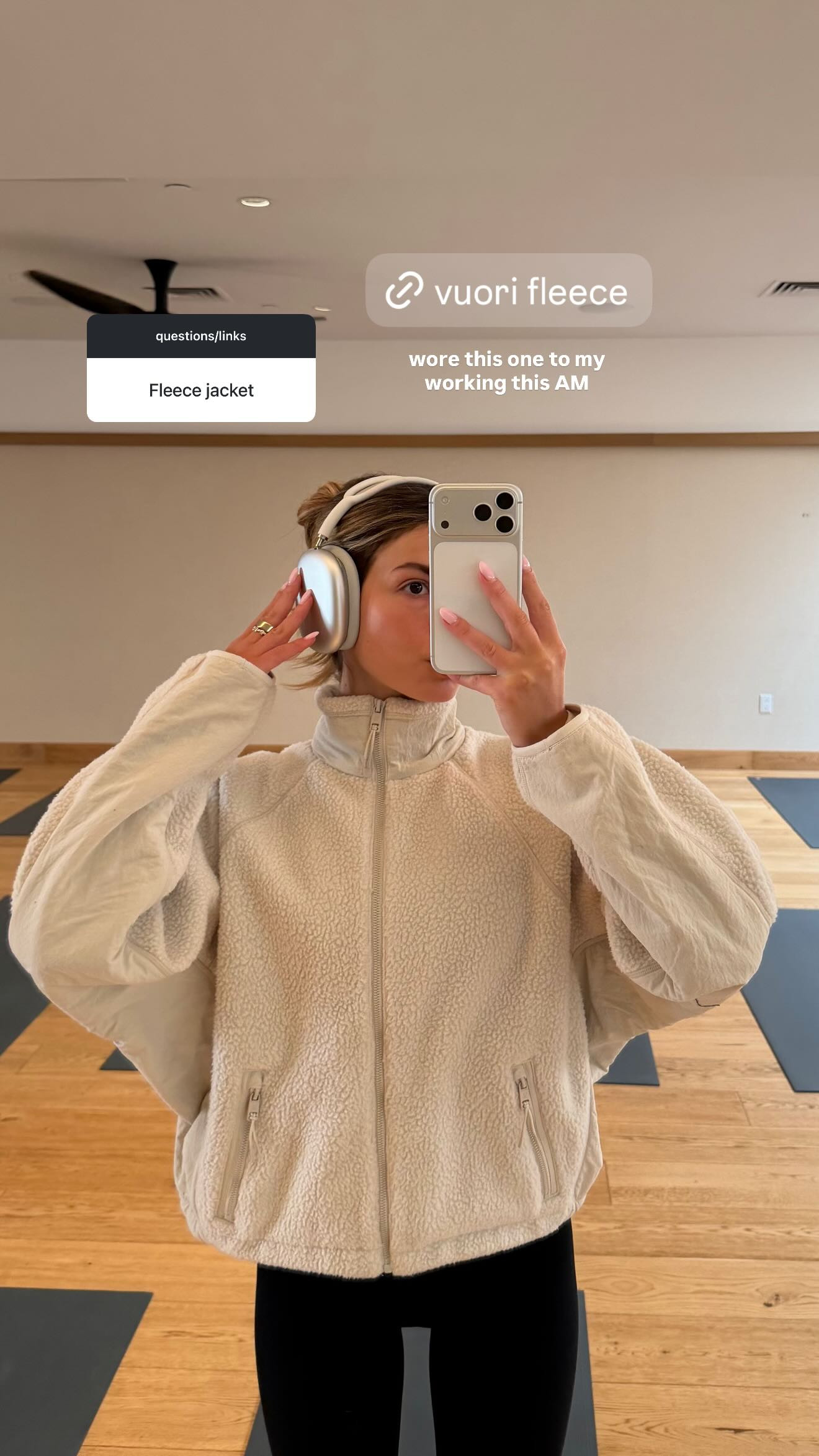 i wore this vuori fleece to my workout this AM 

 