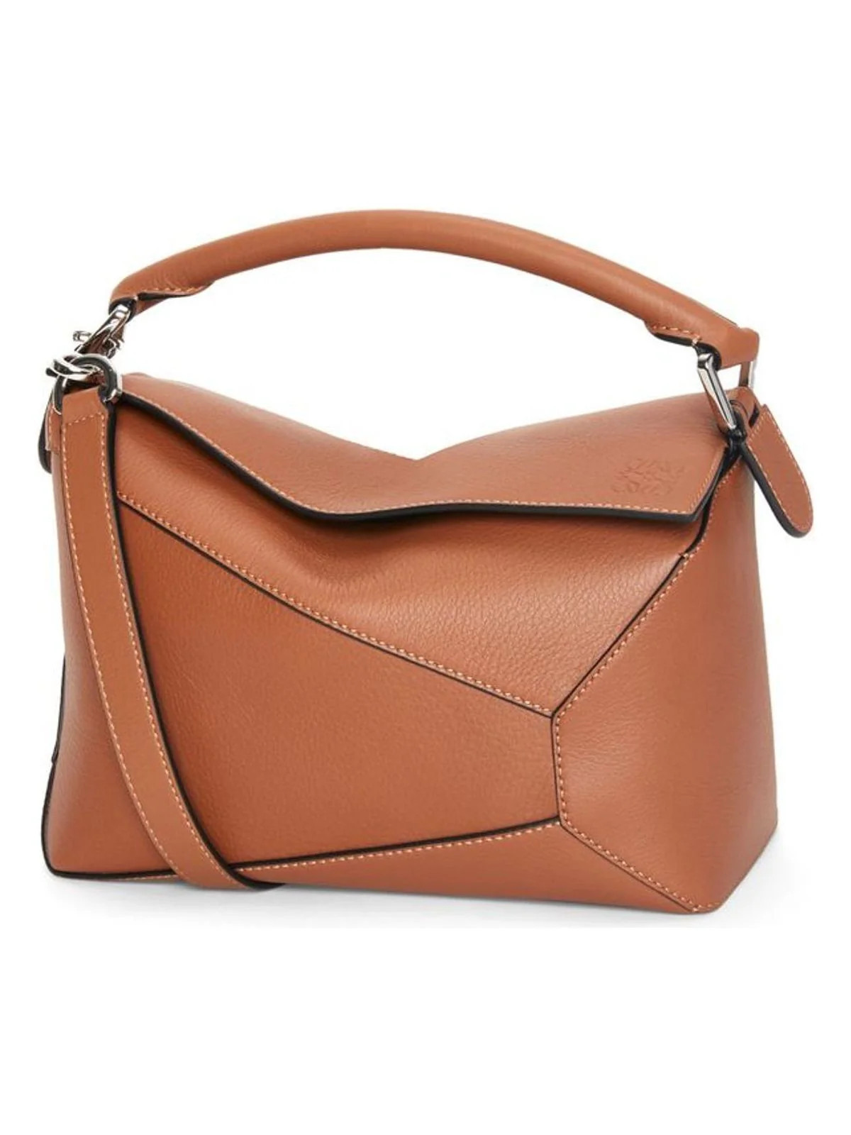 Loewe Women's Small Puzzle Edge Bag in Tan | A510P60X41 | LOZURI