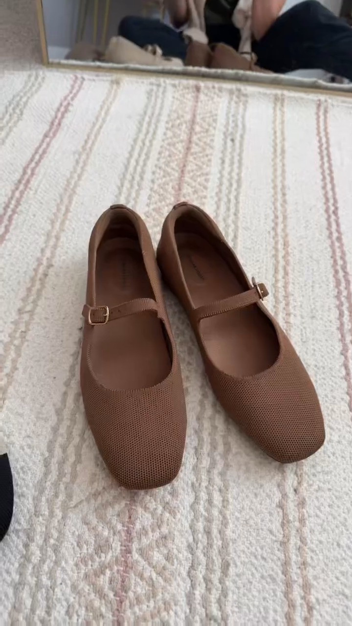 New Mary Jane flats for fall! I'm loving the brown knit pair and this beige + black cap-toe style — both are so comfortable and go with everything. 

 #LTKOver40 #LTKPetite #LTKSeasonal