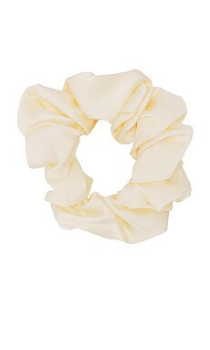 DONNI. The Silk Scrunchie in Creme from Revolve.com | Revolve Clothing (Global)
