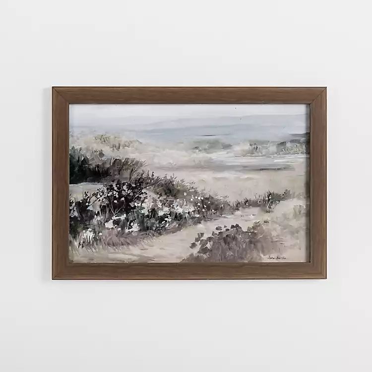Beach Dunes Landscape Framed Art Print | Kirkland's Home