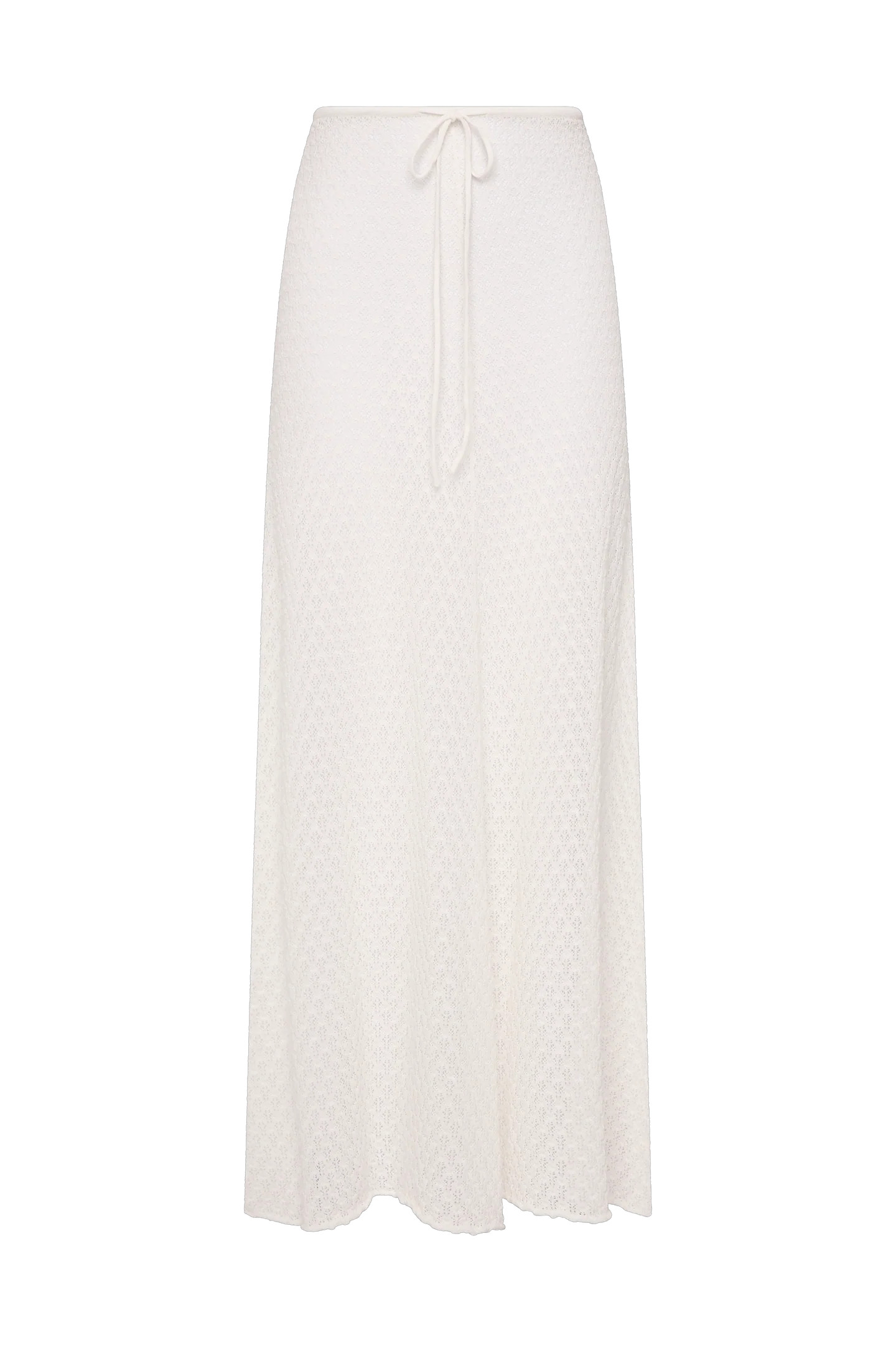 Lenna Skirt Pointelle Lace Vintage White - Final Sale | Faithfull (AU)