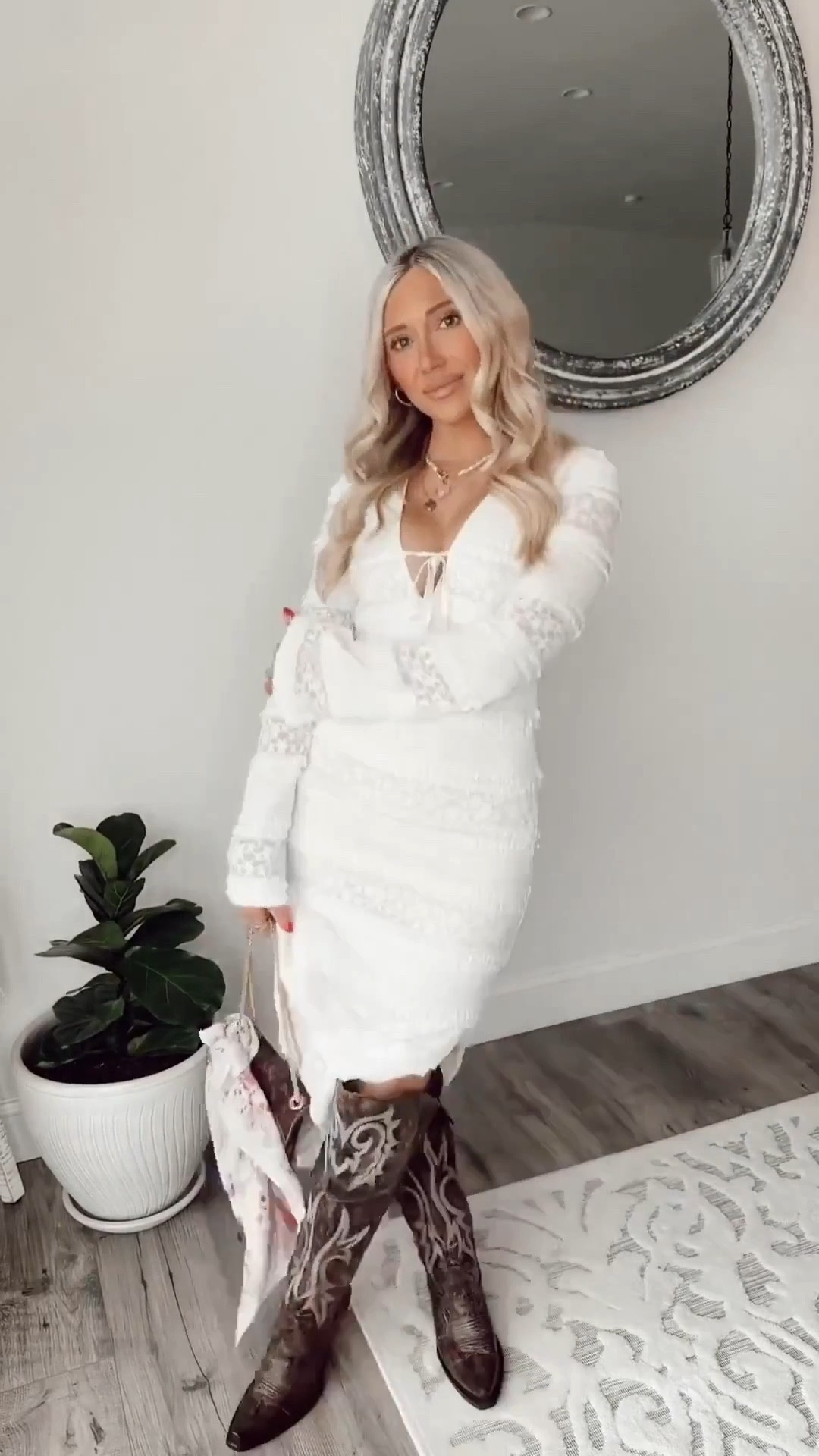 SALE ALERT ON THESE DRESSES 💓🕊️✨

 #ad Looking for a family photos outfit inspiration LOOK NO - further I’m sharing how I would style two different outfits for family photos featuring my boots from Dan Post they’re a over the knee boot and they are seriously so cute so comfortable and such a staple in my wardrobe / boot collection! 👢👢👢
Pregnancy announcement photoshoot outfit -
 @danpostbootcompany #StepIntoDanPost #DanPostPartner 

Dan Post is a legendary western brand known for combining style and comfort. Their boots are designed to feel great from the very first step—no break-in needed. With decades of expertise, they use the finest leathers and exotic skins, handcrafted by top designers to deliver superior fit and fashion. You’ll feel the difference!!! 

Fall family photos, bump friendly style, pregnancy announcement photoshoot, bump style, fall family photoshoot, family photos, fall style, bride to be for fall and winter, maternity photoshoot, white lace dress, sweater dress, off the shoulder sweater dress

#LTKWedding #LTKBaby #LTKBump