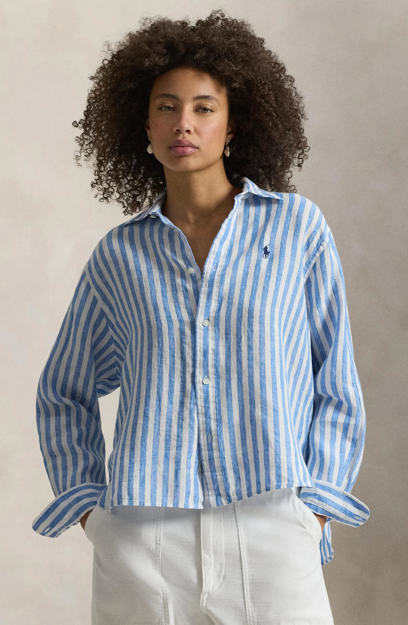 Stripe Linen Shirt | Nordstrom